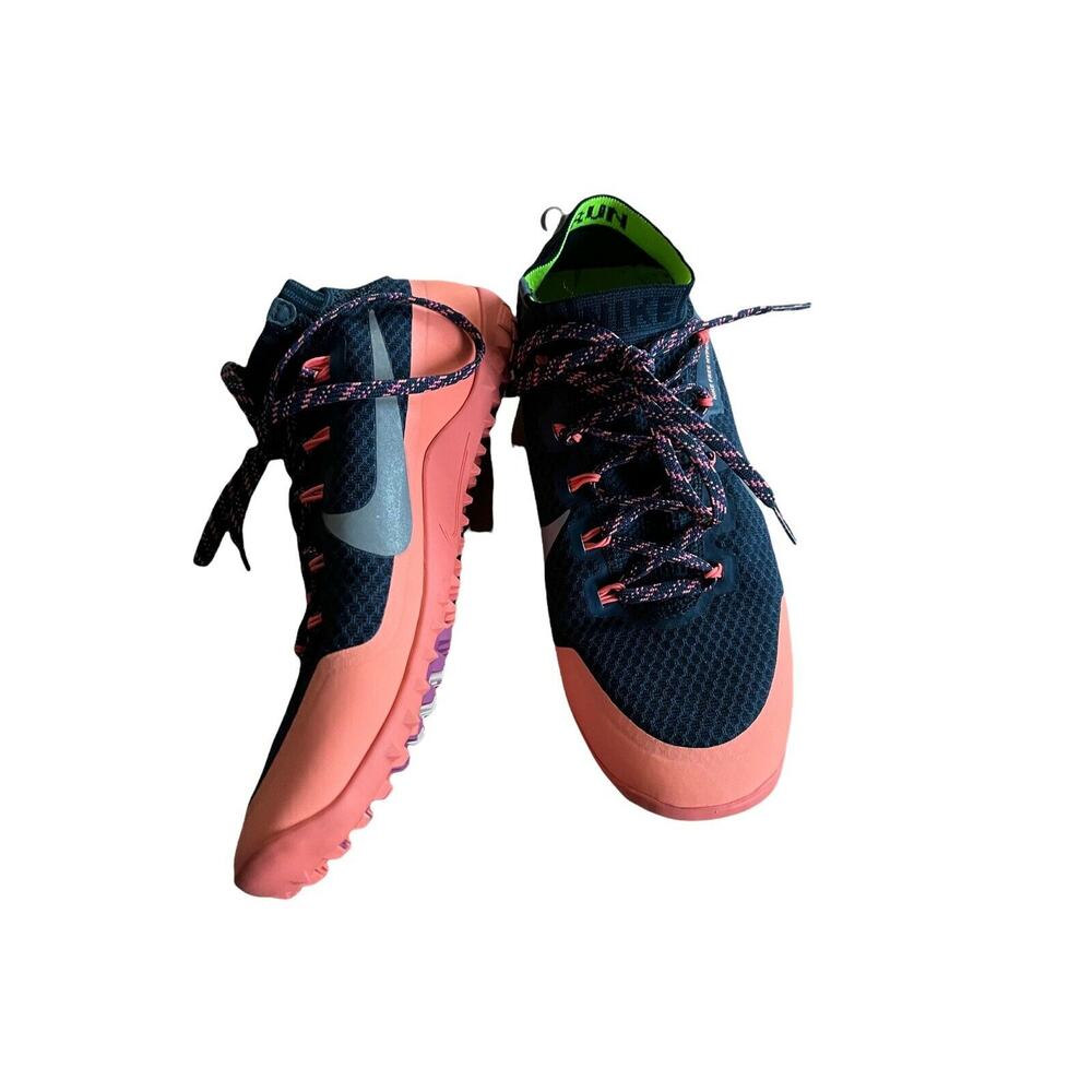 Nike Free Hyperfeel shoes Trail run sneakers Squadron sz 8.5 616254 400 - Picture 6 of 6